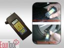 Digitale Profiltiefenlehre mit Knopfbatterie für zwei Prüfungen
