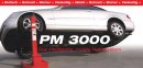 ProfiMaster 3000, Fahrzeugheber mit Radgabel, elektromechanisch, 1,5t