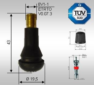 TR413/11,3/unmount SIV, VPE 100-Stück
