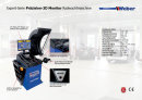 230 Volt Pkw Radwuchtmaschine Expert-Serie Präzision-3D-Monitor