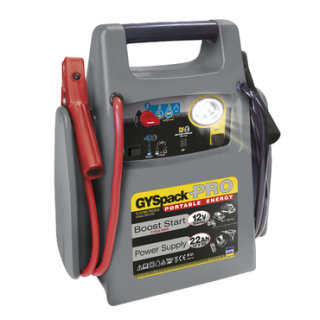 Starthilfegerät 2 in1  netzunabhängig GYSPACK PRO  Starter und Gleichtsromquelle für Motorräder, Autos und Wohnwagen 12 Volt