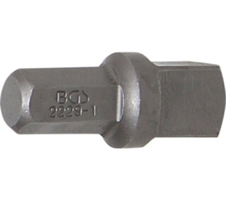 Bit-Knarren-Adapter | Außensechskant 8 mm (5/16") - Außenvierkant 10 mm (3/8") | 30 mm