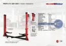 2 Säulen Hebebühne Weber Profi Serie QSD 3500 | inkl. Hydrauliköl