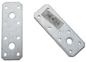 Flachverbinder | 100 x 35 x 2,5 mm | 4-tlg.